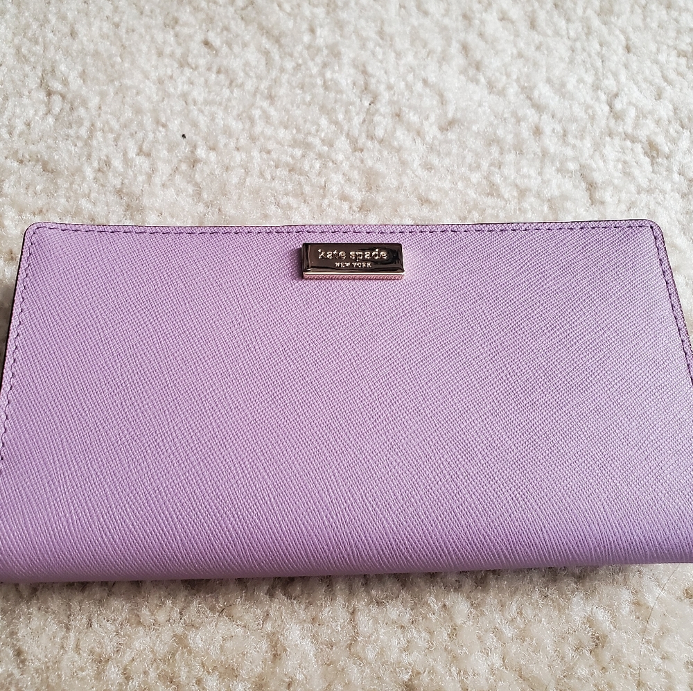 Brand New Kate Spade Lavender Wallet